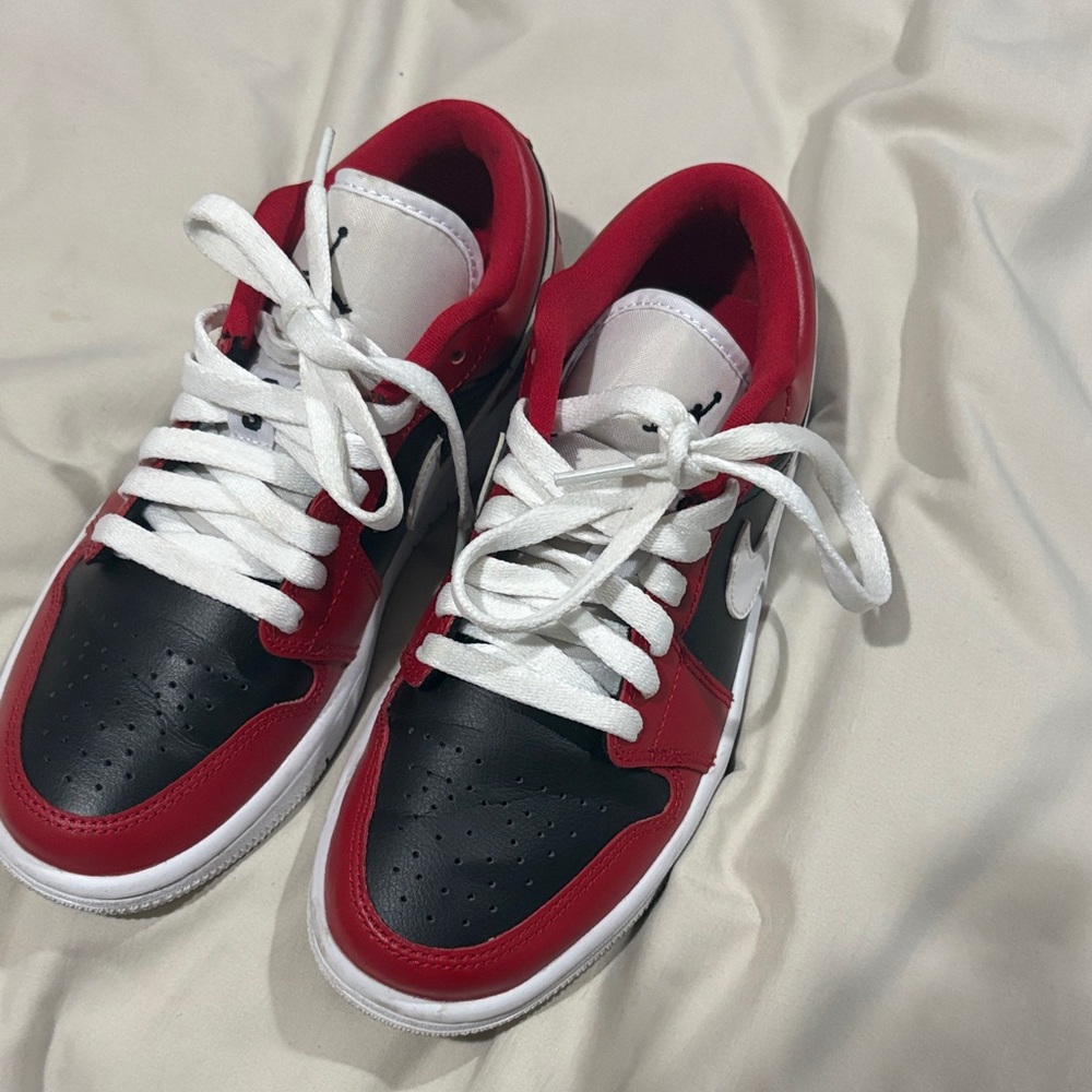 Jordan Women's Sneakers Red Black White